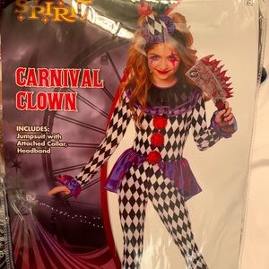 Carnival clown costume